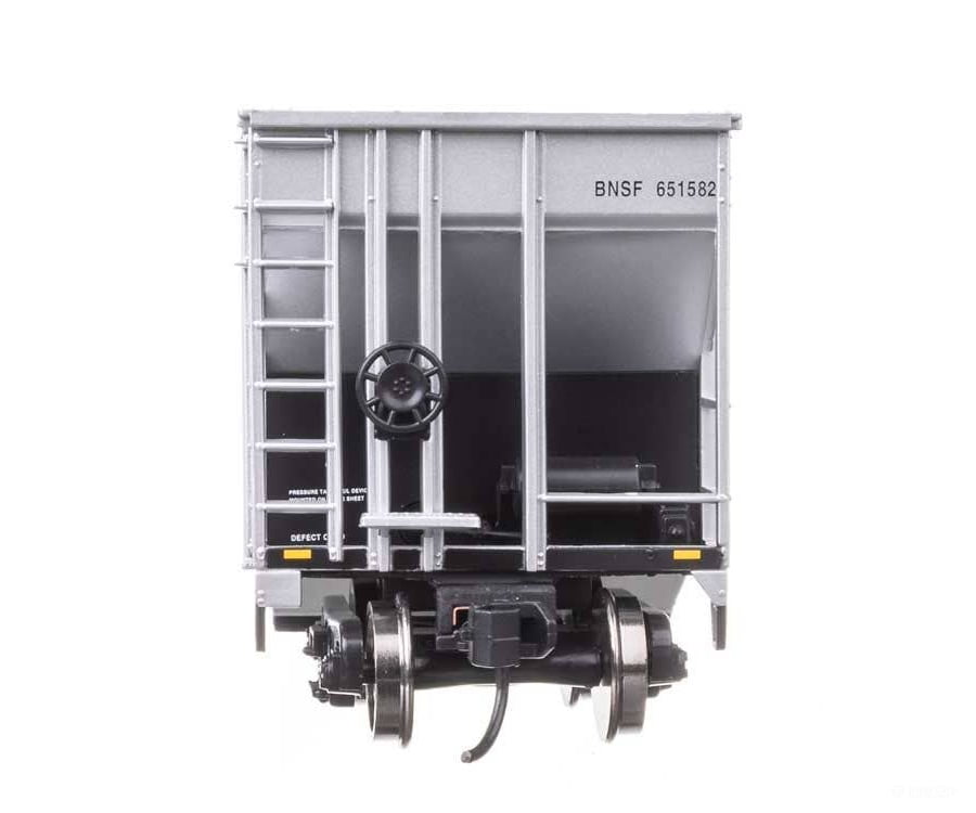 Walthers HO 56869 50’ RD-4 Hopper 3-Pack - BNSF #651406 651477 651582 Freight Cars