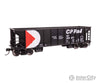 Walthers HO 57011 41’ Ballast Hopper - Ready to Run - Canadian Pacific #456071 Freight Cars