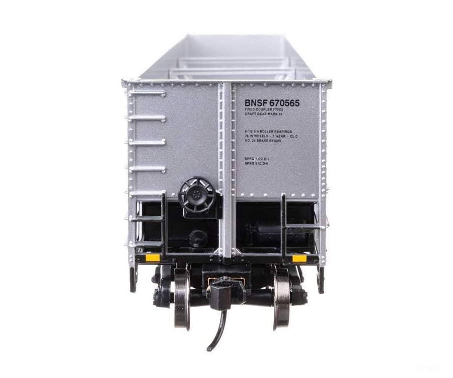 Walthers HO 57200 50’ Bethgon Coalporter Gondola - BNSF #670565 - Freight Cars