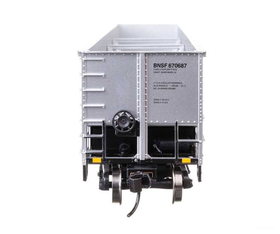 Walthers HO 57202 50’ Bethgon Coalporter Gondola - BNSF #670687 - Freight Cars