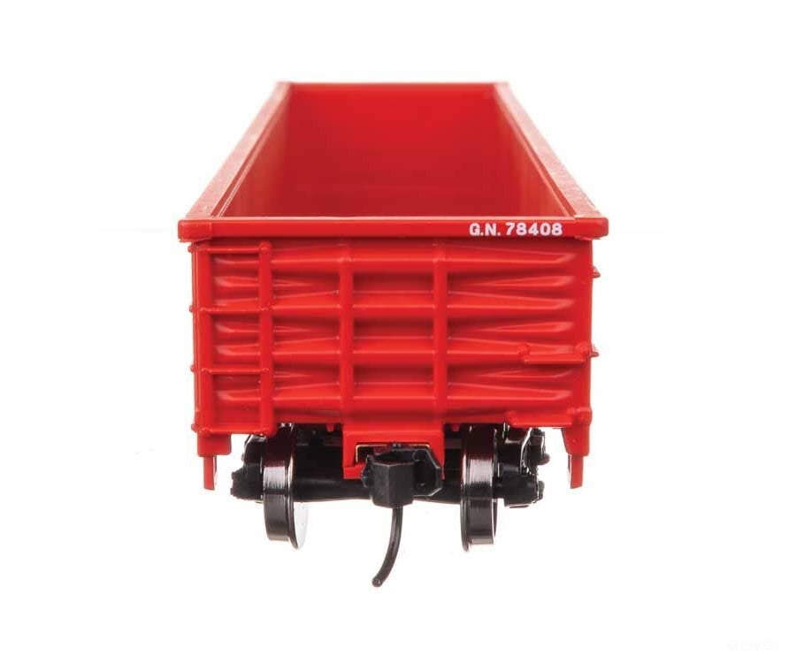 Walthers HO 6079 53’ Corrugated-Side Gondola - Ready To Run - Great Nothern #78408 - Freight Cars