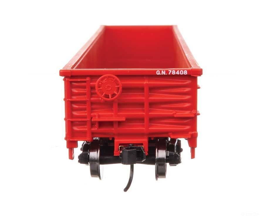 Walthers HO 6079 53’ Corrugated-Side Gondola - Ready To Run - Great Nothern #78408 - Freight Cars