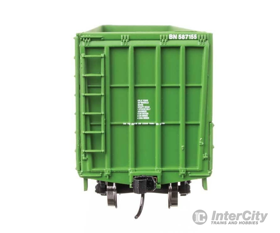 Walthers HO 6107 61’ Wood Chip Gondola - Ready To Run - Burlington Northern #587155 Freight Cars