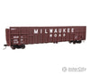 Walthers HO 6119 61’ Wood Chip Gondola - Milwaukee Road #276130 Freight Cars
