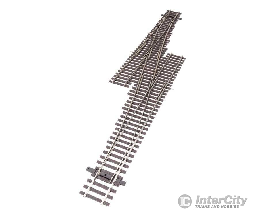 Walthers HO 83073 Code 83 Nickel Silver DCC Friendly Number 5 Single Crossover Turnout - Left Hand Track & Turnouts