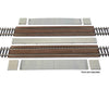 Walthers 83116 Modern Wood Crossing Pkg(2) -- Kit Track & Turnouts