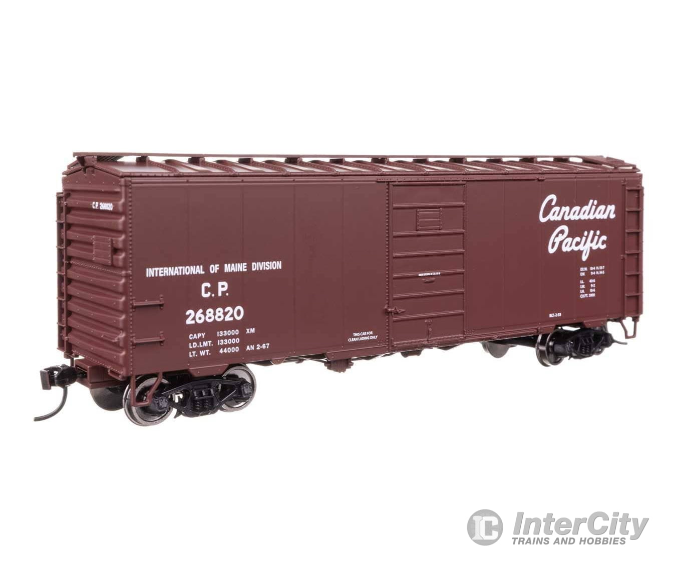 Walthers HO 910-45501 40’ PS-1 Boxcar - Ready to Run - Canadian Pacific #268820 Freight Cars