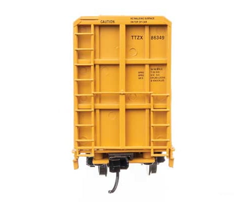Walthers HO 910-50744 72’ Centerbeam Flatcar w/Opera Windows - TTX #86349 - Freight Cars