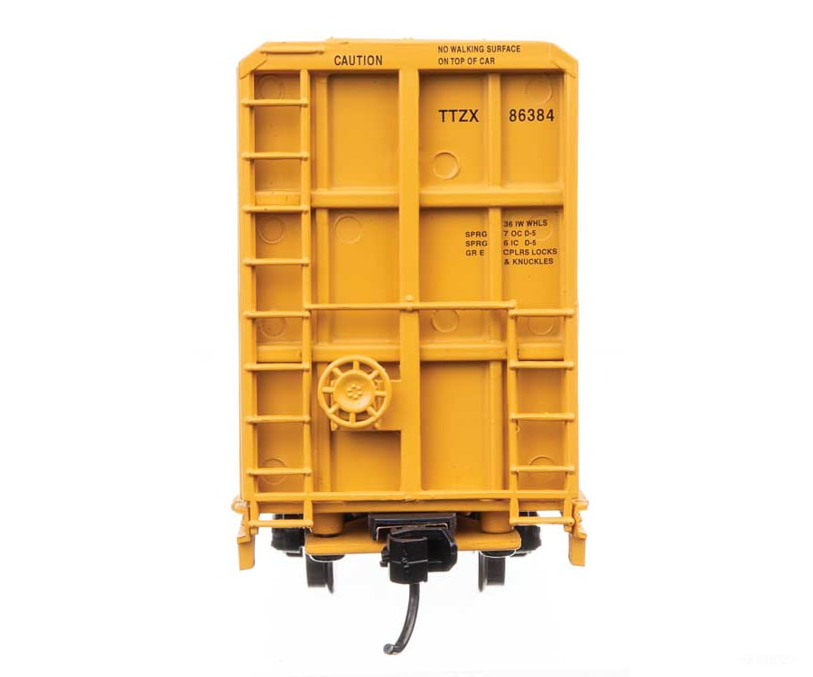Walthers HO 910-50746 72’ Centerbeam Flatcar w/Opera Windows - TTX #86384 - Freight Cars