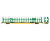 Walthers Ho 910-8029 89’ Flatcar W/Bi-Level Open Auto Rack - Ready To Run Burlington Northern