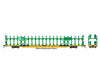 Walthers Ho 910-8031 89’ Flatcar W/Bi-Level Open Auto Rack - Ready To Run Burlington Northern
