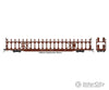 Walthers Ho 910-8046 89’ Flatcar W/Bi-Level Open Auto Rack - Ready To Run Western Pacific #930230