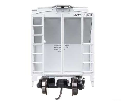 Walthers HO 910-8514 37’ 2980 Cubic-Foot 2-Bay Covered Hopper - MCEX #350635 - Freight Cars