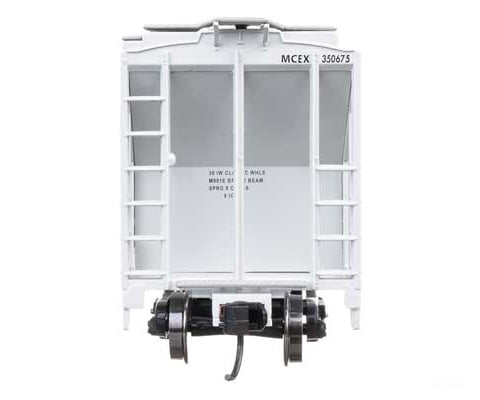 Walthers HO 910-8516 37’ 2980 Cubic-Foot 2-Bay Covered Hopper - MCEX #350675 - Freight Cars