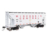 Walthers HO 910-8517 37’ 2980 Cubic-Foot 2-Bay Covered Hopper - Wisconsin Central #84719 - Freight Cars