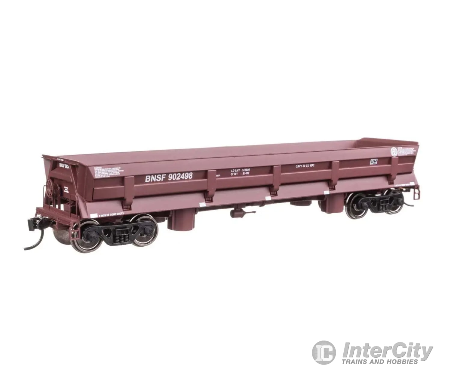 Walthers HO 920-110063 45’ Difco(R) Dump Car - Ready to Run - BNSF #902498 Freight Cars