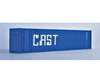 Walthers HO 933-1708 40’ High Cube Container - Assembled - CAST - Freight Loads & Containers