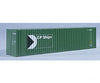 Walthers Ho 933-1709 40’ High-Cube Container - Cp Ships (Green White Black Multimark Logo)