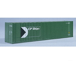 Walthers Ho 933-1709 40’ High-Cube Container - Cp Ships (Green White Black Multimark Logo)