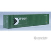 Walthers Ho 933-1709 40’ High-Cube Container - Cp Ships (Green White Black Multimark Logo)
