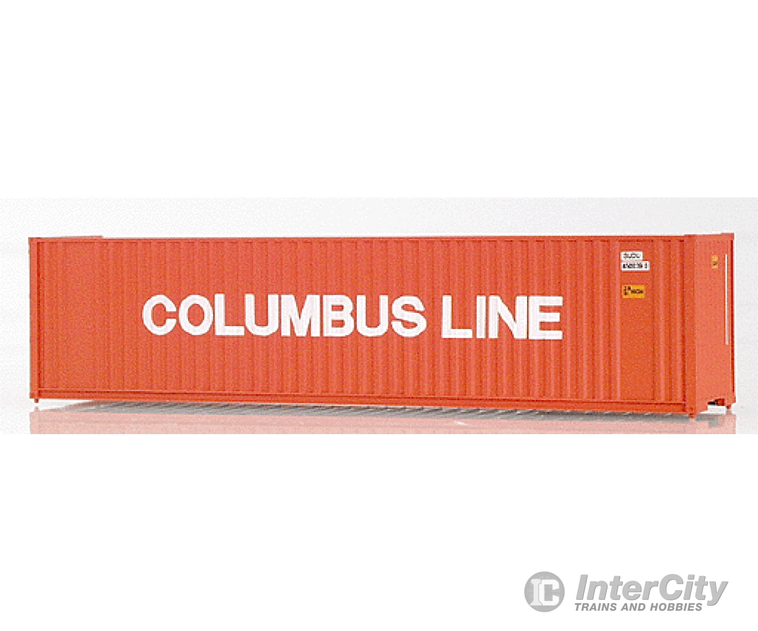 Walthers Ho 933-1720 40’ High Cube Container - Columbus Line Freight Loads & Containers