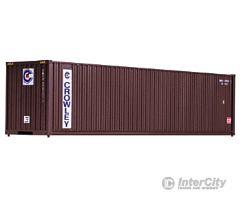 Walthers Ho 933-1721 40’ High Cube Container - Crowley Freight Loads & Containers