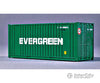 Walthers Ho 933-1754 20’ Ribbed-Side Container - Evergreen Freight Loads & Containers