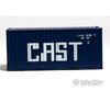 Walthers Ho 933-1762 20’ Ribbed-Side Container - Cast Freight Loads & Containers