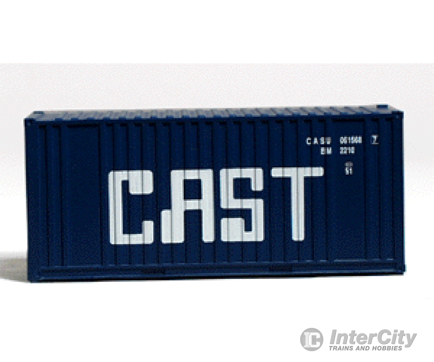 Walthers Ho 933-1762 20’ Ribbed-Side Container - Cast Freight Loads & Containers