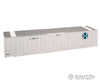Walthers Ho 933-1817 48’ Stoughton Ribside Exterior Post Container - Santa Fe Freight Loads &