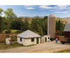 Walthers HO 933-3350 Farm House Details - Kit - Milk House Pumphouse Outhouse - Structures