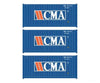 Walthers HO 949-18050 20’ Fully Corrugated Container - 3-Pack - CMA (Older Version) Freight Cars