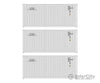 Walthers HO 949-18051 20’ Fully Corrugated Container - 3-Pack - Gateway Freight Cars