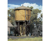 Walthers Cornerstone 2813 Wood Water Tank - Built-Ups -- Assembled Yellow Ochre 3-1/2 X 3-7/8
