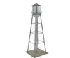 Walthers Cornerstone 2826 City Water Tower - Built-Ups -- Assembled Silver 3-3/4 X 11’ 9.3 27.5Cm