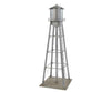 Walthers Cornerstone 2826 City Water Tower - Built-Ups -- Assembled Silver 3-3/4 X 11’ 9.3 27.5Cm