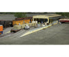 Walthers Cornerstone 2918 Open Air Transload Building -- Kit - 25 X 5-1/4 3’ 63.5 13.3 7.6Cm