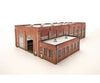 Walthers Cornerstone 2923 130’ 2-Stall Diesel Engine House -- Kit Structures