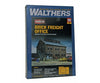 Walthers Cornerstone 2953 Brick Freight Office -- Kit - 8-13/16 X 9 6-1/8’ 22.4 22.9 15.6Cm