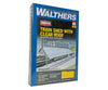 Walthers Cornerstone 2984 Train Shed With Clear Roof -- Kit: 22-3/8 X 11-9/16 6-1/4’ 56.8 29.3