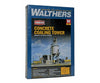 Walthers Cornerstone 3042 Concrete Coaling Tower -- Kit - & Shed: 6-3/8 X 4-1/8 11’ 10.5 16.2