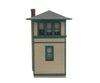 Walthers Cornerstone 3071 Interlocking Tower -- Kit - 5 X 1-7/8 4’ 12.7 4.8 10.2Cm Structures