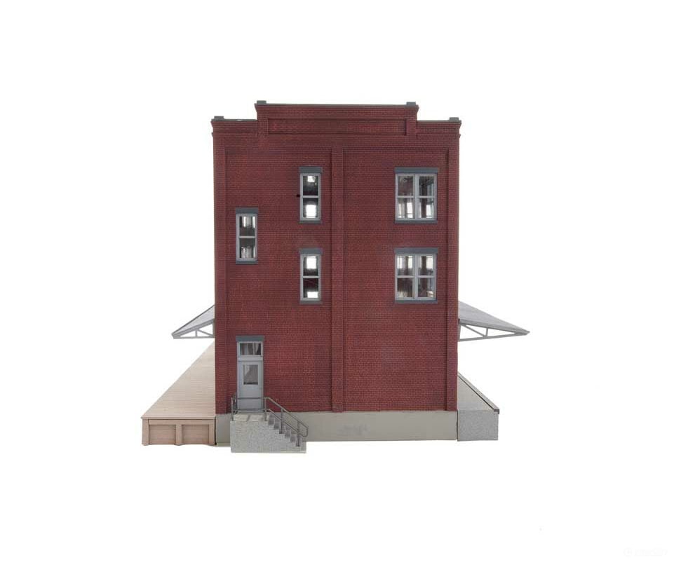 Walthers Cornerstone 3095 Railway Express Agency (Rea) Transfer Building -- Kit - 13-1/8 X 6-1/8