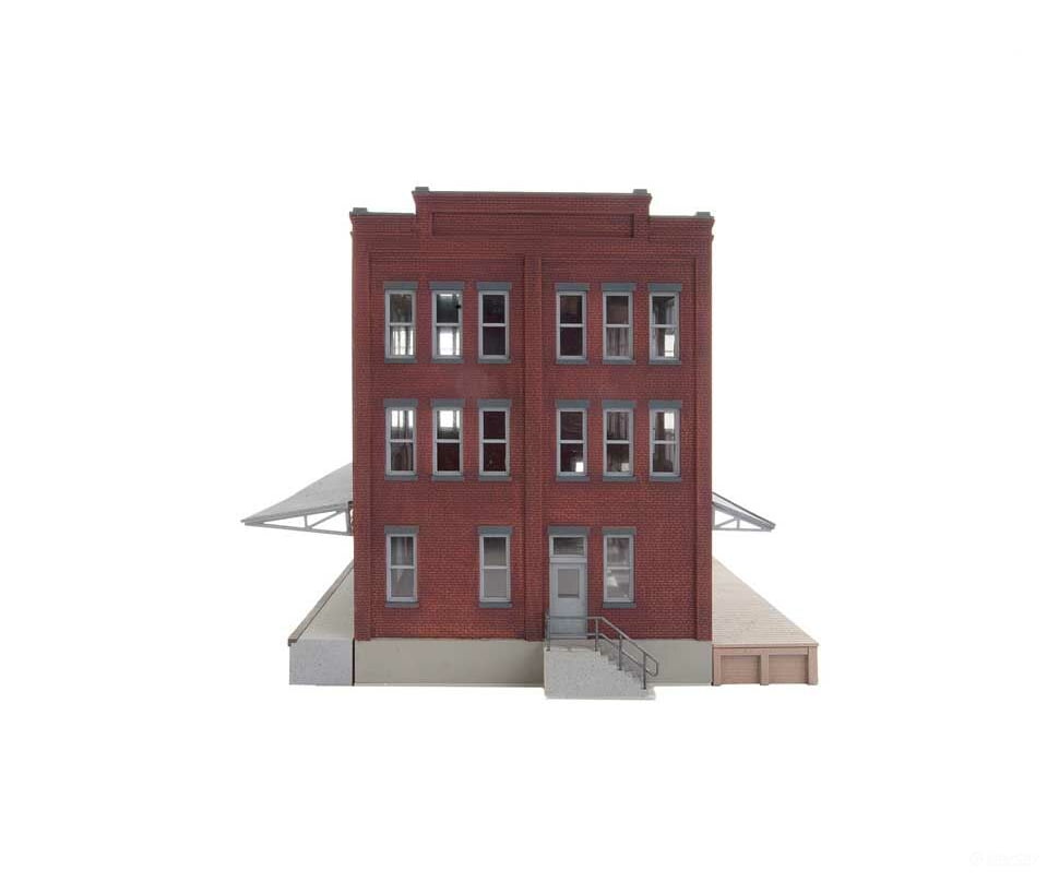 Walthers Cornerstone 3095 Railway Express Agency (Rea) Transfer Building -- Kit - 13-1/8 X 6-1/8