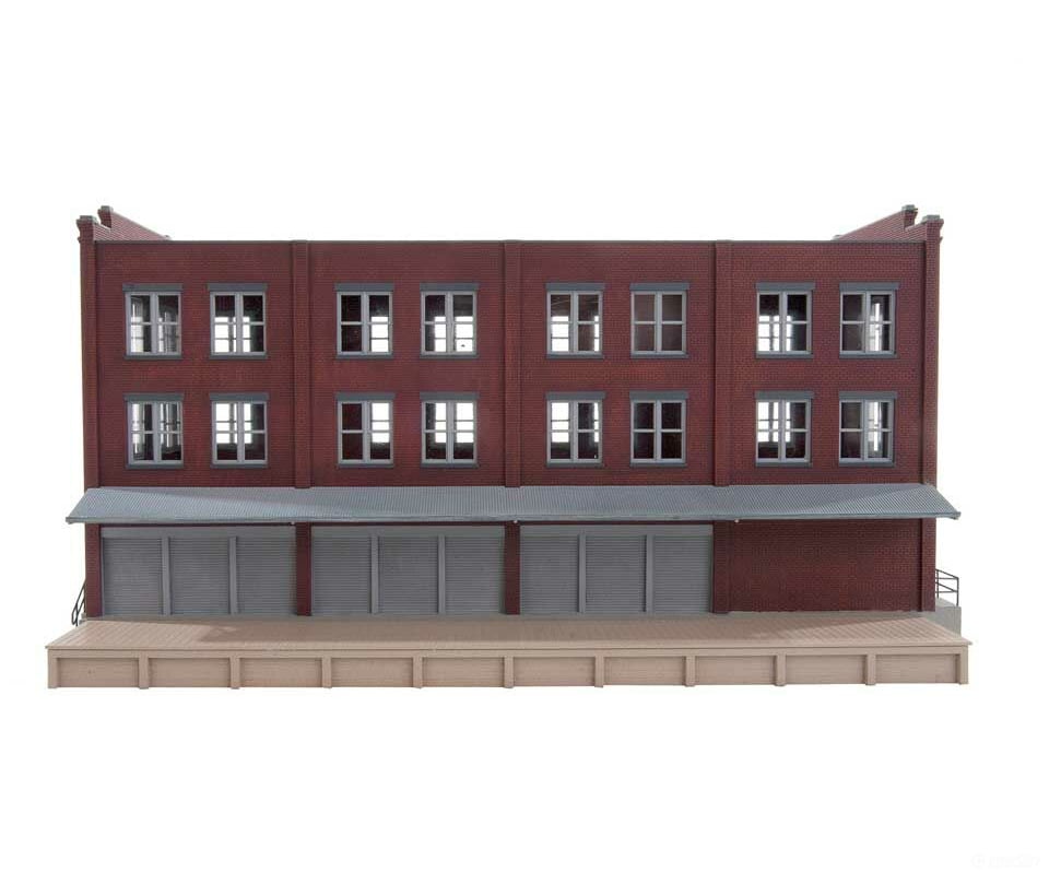 Walthers Cornerstone 3095 Railway Express Agency (Rea) Transfer Building -- Kit - 13-1/8 X 6-1/8