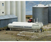 Walthers Cornerstone 3129 Propane Tanks -- Kit - Each: 9 X 1-1/2’ 22.8 3.8Cm Pkg(2) Scenery Details