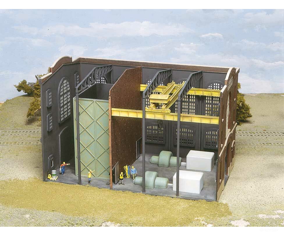 Walthers Cornerstone 3130 Interior Kit -- For Northern Light & Power Powerhouse Scenery Details