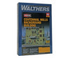Walthers Cornerstone 3160 Centennial Mills Background Building -- Kit - 10-3/16 X 1-15/16 8-7/16’