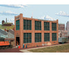 Walthers Cornerstone 3165 Shop Building No.1 Background -- Kit - 11-9/16 X 3-1/4 6-15/16’ 28.9