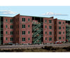 Walthers Cornerstone 3177 Parkview Terrace Background Building -- Kit - 7-3/4 X 2-3/16 6’ 19.7